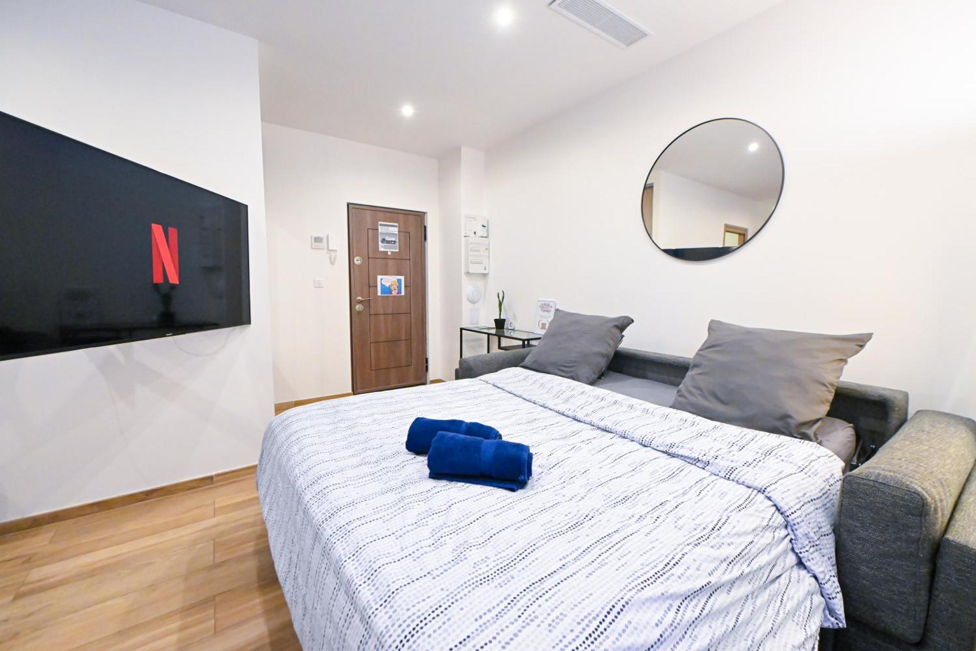 Beau Studio Cozy Centre Ville Et Plages Avec Terrasse N3 Nice Bagian luar foto