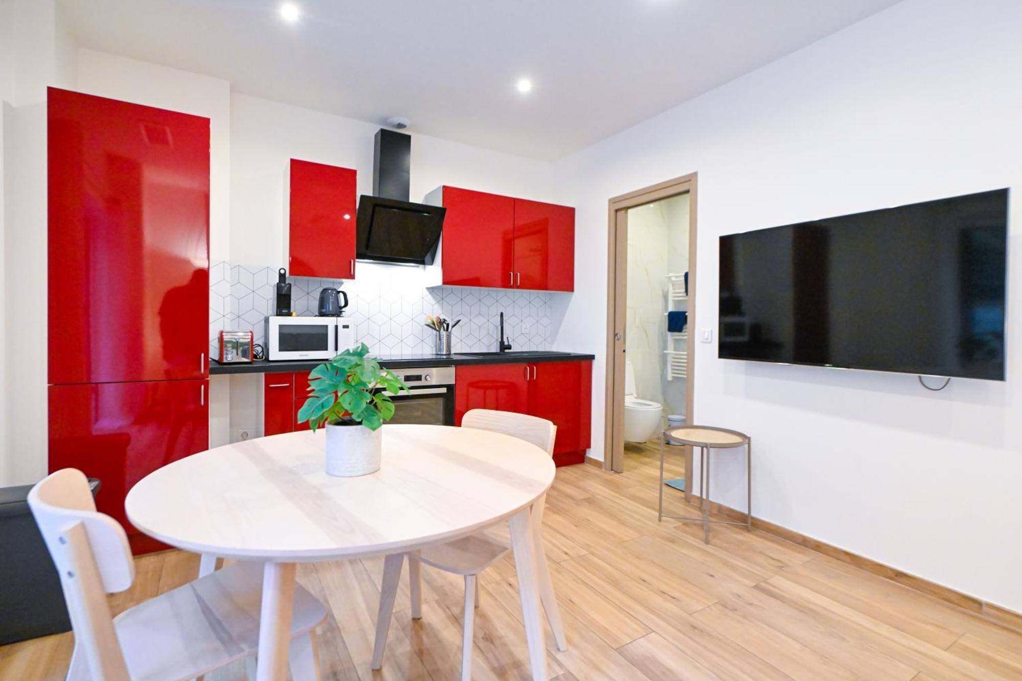 Beau Studio Cozy Centre Ville Et Plages Avec Terrasse N3 Nice Bagian luar foto